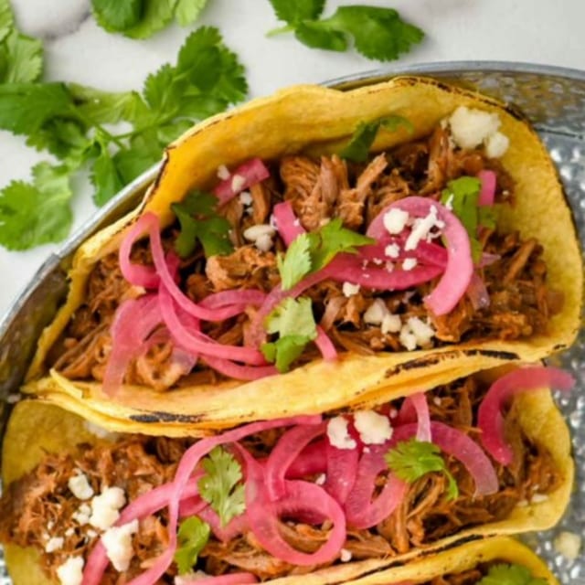Carnitas Tacos.
