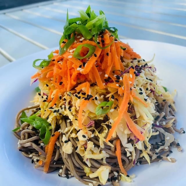 Rainbow Soba Salad.