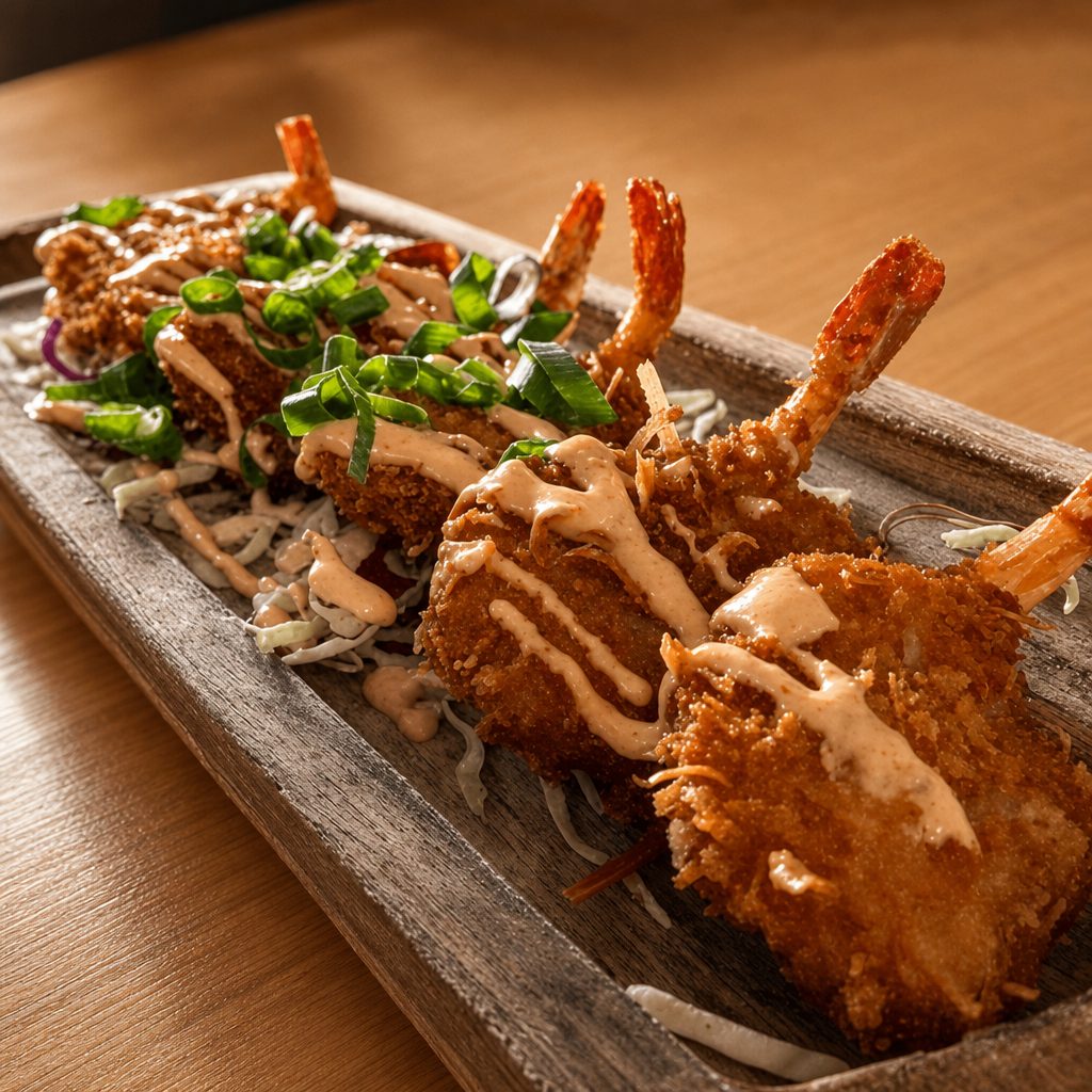 Coconut Shrimp.