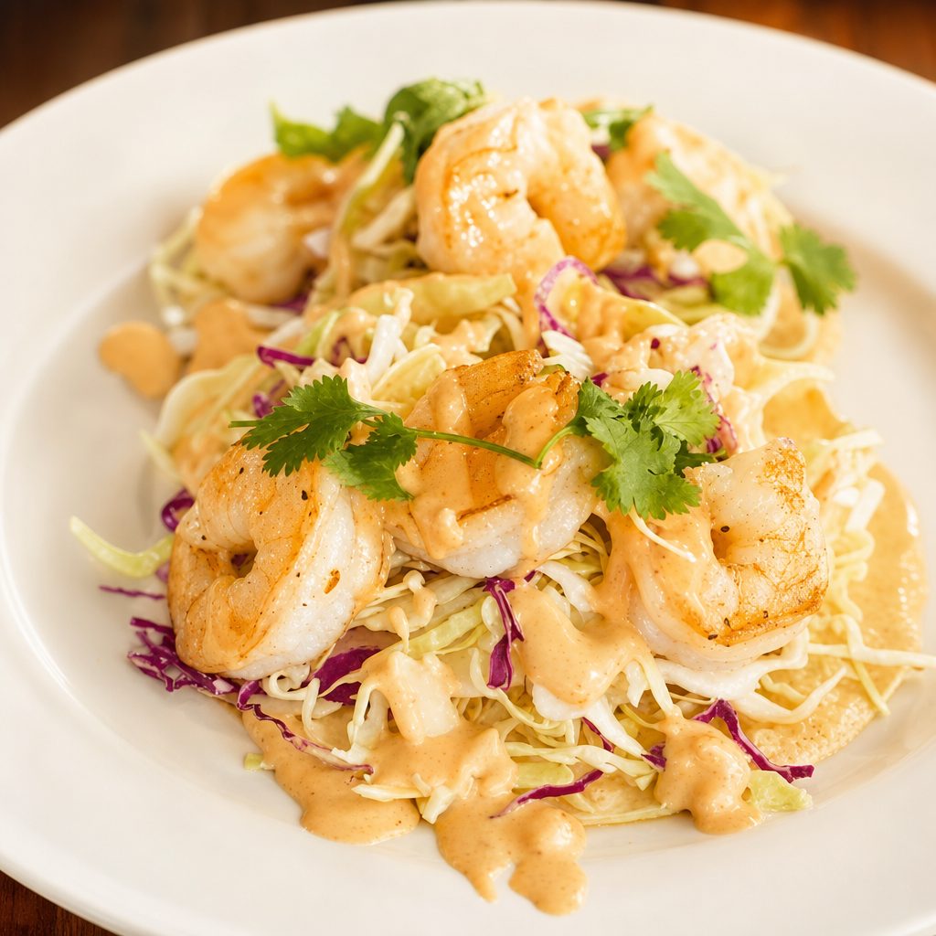 Shrimp Tacos.