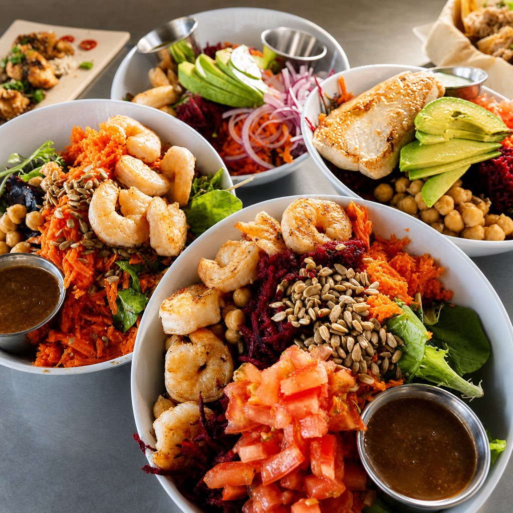 Farmers Market Salad.